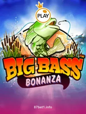 Imagem do jogo Bigbassbonanza no 87bet